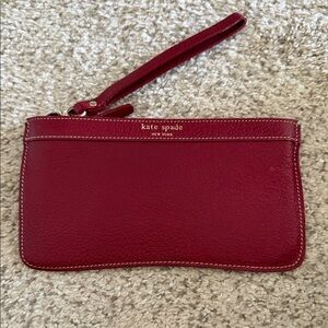 Kate Spade Cherry Red Wristlet